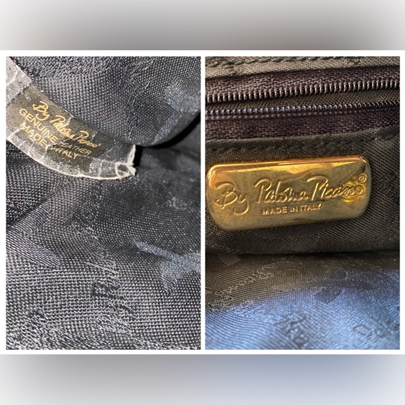 Paloma Picasso Vintage Crossbody Bag Black Leather - Picture 7 of 12